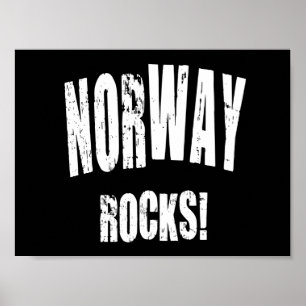 Póster ¡Noruega Rocks!