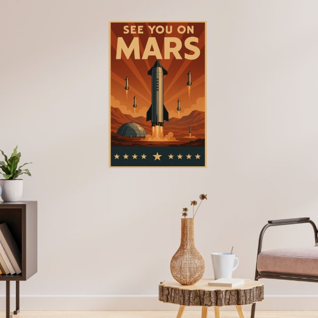 Póster Nos vemos en Mars Poster (Salón 3)