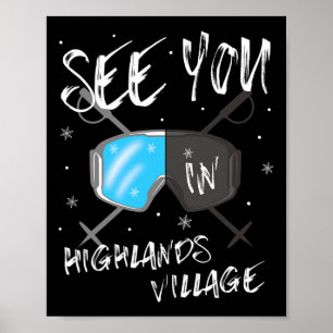 Póster Nos Vemos En S Village Ee.Uu. Senderismo Vacaciona