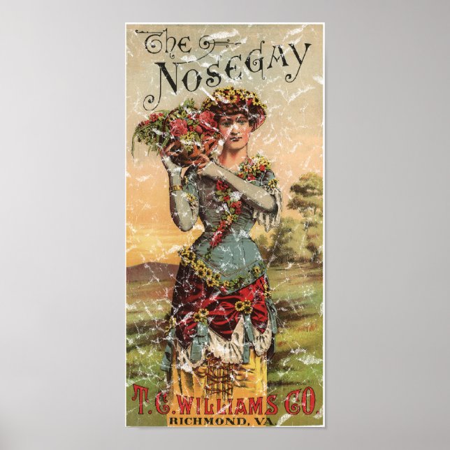 Póster Nosegay - 1900 - angustiado (Frente)
