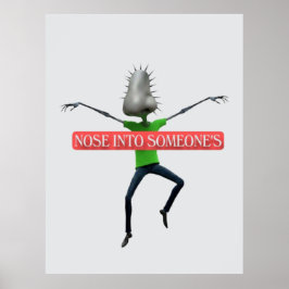 Póster Nosey business