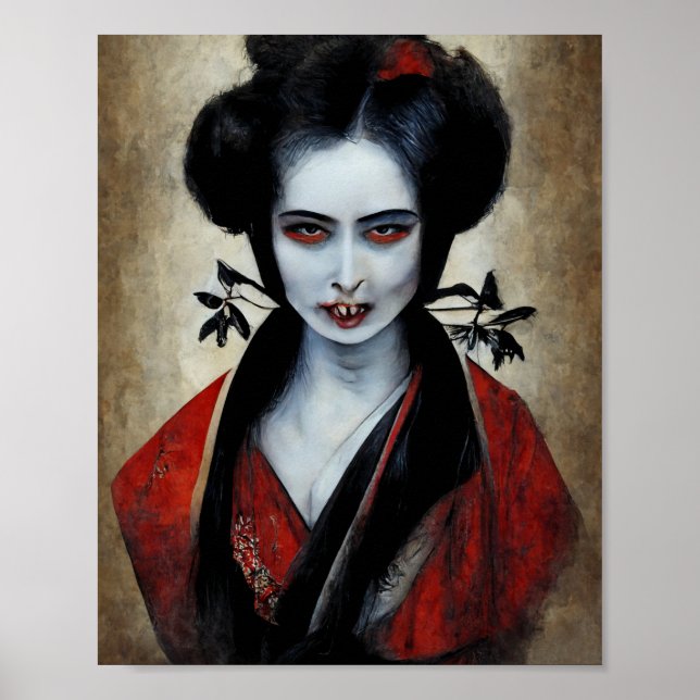 Póster Nosferatu Geisha | Retrato De Un Vampiro (Frente)