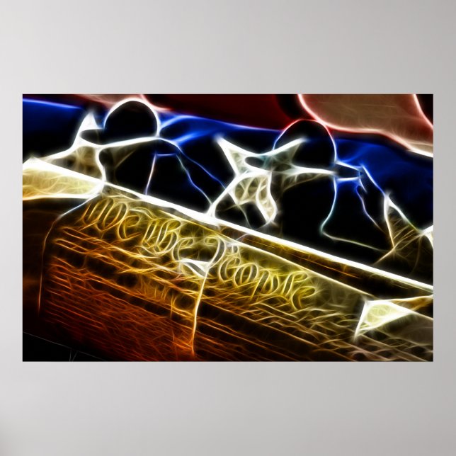 Póster Nosotros, el Poster Patriótico del Pueblo (Frente)