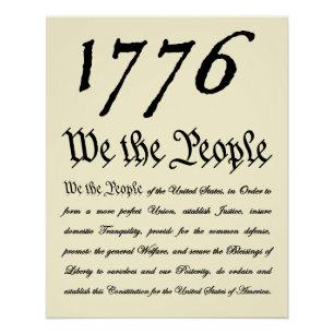 Póster Nosotros, el pueblo - 1776
