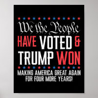 Nosotros, El Pueblo, Hemos Votado Y Trump Ganó Meg