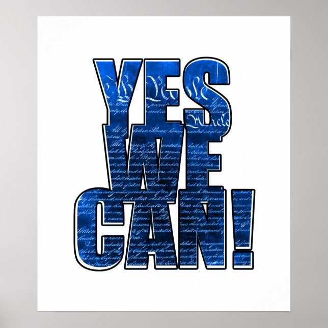 Póster ¡Nosotros, el pueblo por Obama! (Frente)