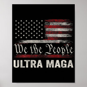 Póster Nosotros El Pueblo Ultra Maga