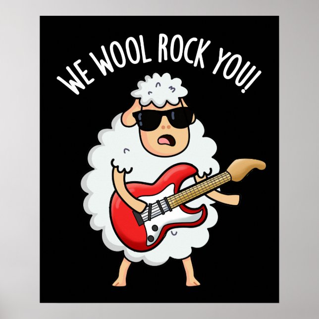 Póster Nosotros Lana Rock You Oveja Divertida Castigo BG  (Frente)