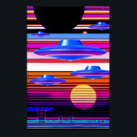 Póster Nostalgia de OVNI<br><div class="desc">Nostalgia de U.F.O. 2023,  Ken Gage. Medios mixtos: surrealismo pop.</div>