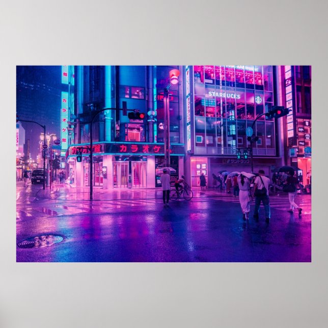 Póster Nostalgia neonesa (Frente)