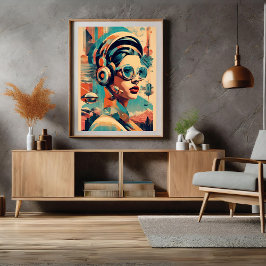 Póster Nostalgia torna a Poster futurista