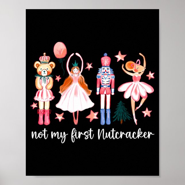 Póster Not My First Nutcracker Ballet Sugar Fairy Plum Fu (Frente)
