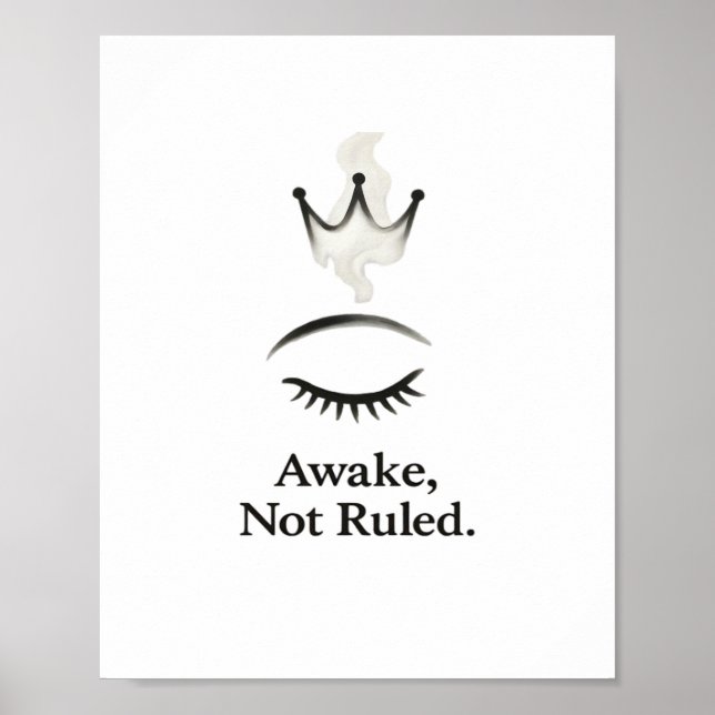 Póster Not Ruled Classic (Frente)