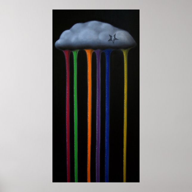 Póster not without a storm art print (Frente)