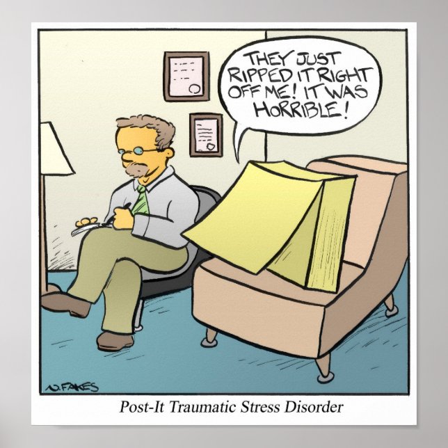 Póster Nota posterior (Frente)