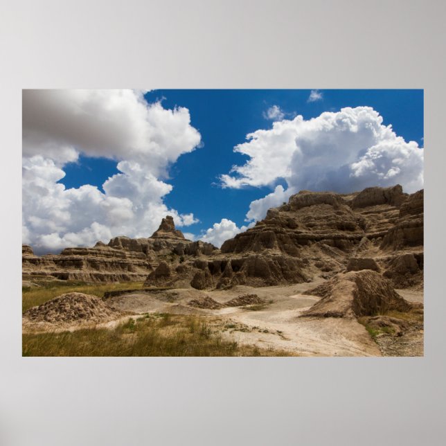 Póster Notch Trail, Badlands National Park, South Dakota (Frente)