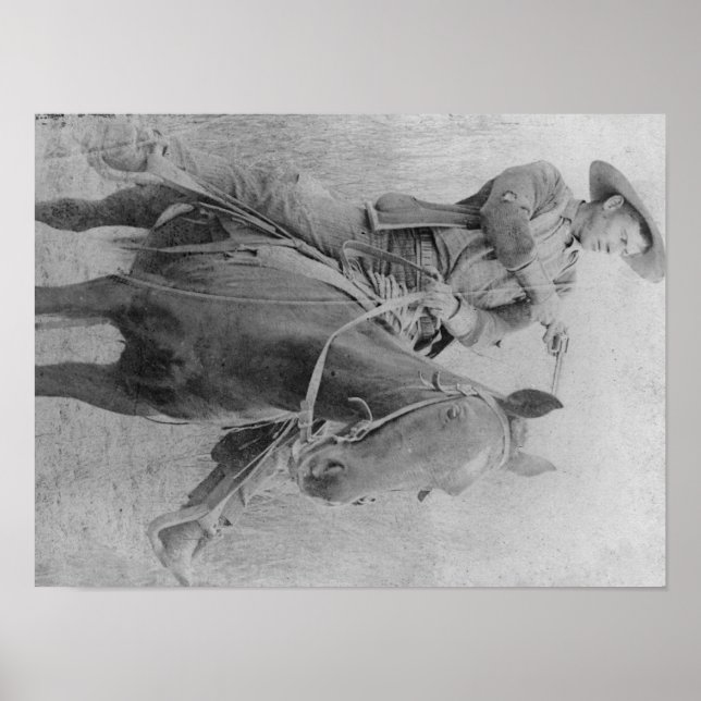 Póster Notorio Robber del tren "Dixon" Roberts (Frente)