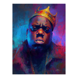 Póster  Notorious B.I.G. – Brooklyn’s King of Hip-Hop