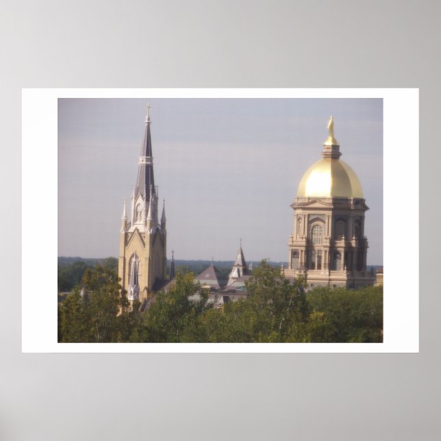 Póster Notre Dame (Frente)