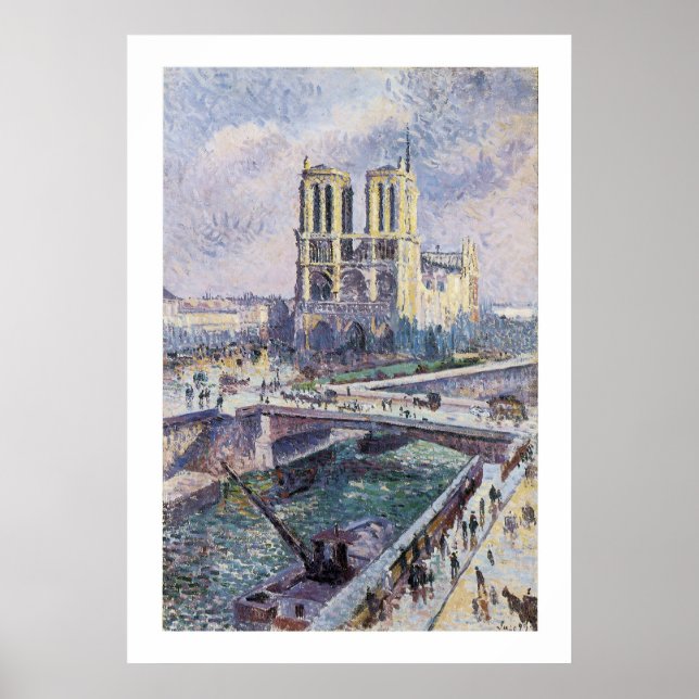Póster Notre Dame (Frente)