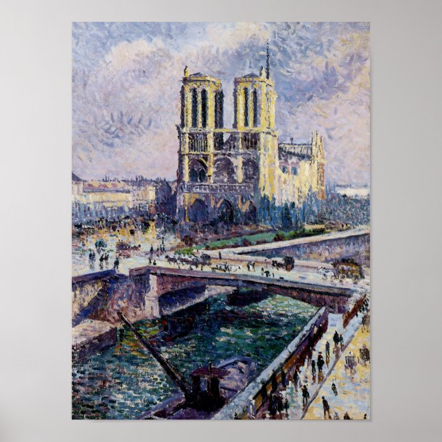 Póster Notre Dame (Frente)