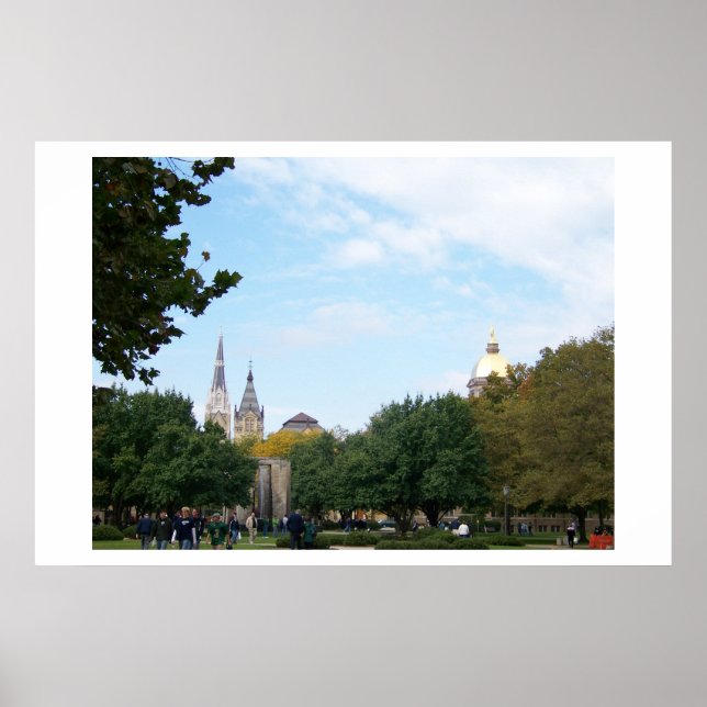 Póster Notre Dame (Frente)