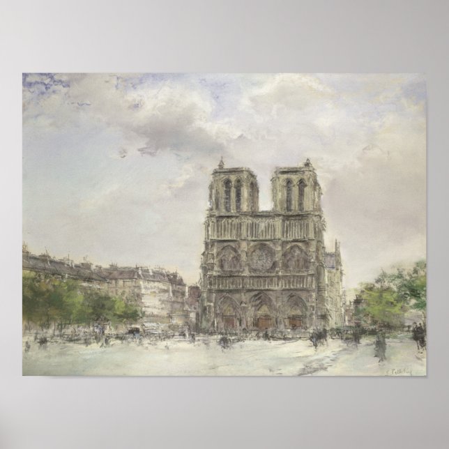 Póster Notre Dame (Frente)
