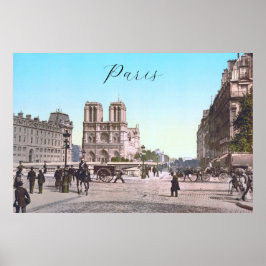 Póster Notre-Dame de París (1890)