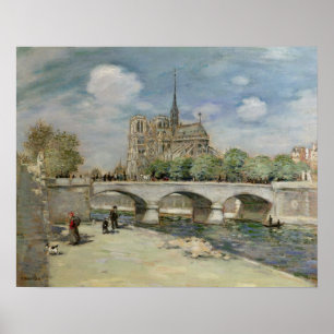 Póster Notre Dame de Paris, c.1900