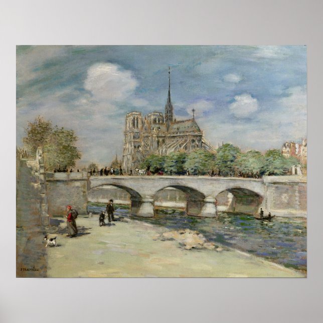 Póster Notre Dame de Paris, c.1900 (Frente)