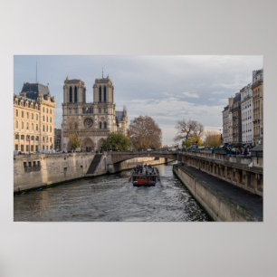 Póster Notre Dame de París, Francia
