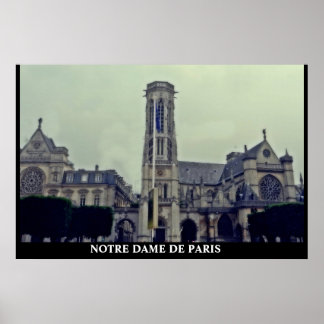 Póster NOTRE DAME DE PARIS poster