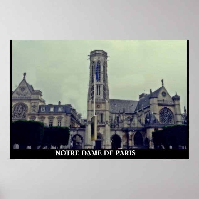 Póster NOTRE DAME DE PARIS poster (Frente)