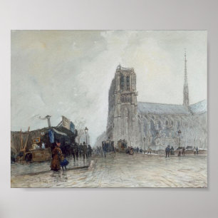 Póster Notre-Dame du Pont au Double - Frank Myers Boggs