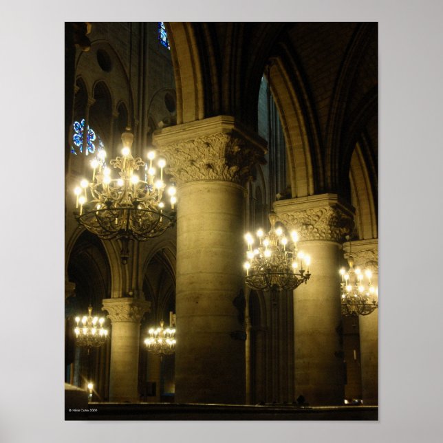 Póster Notre Dame Light The Way Print (Frente)