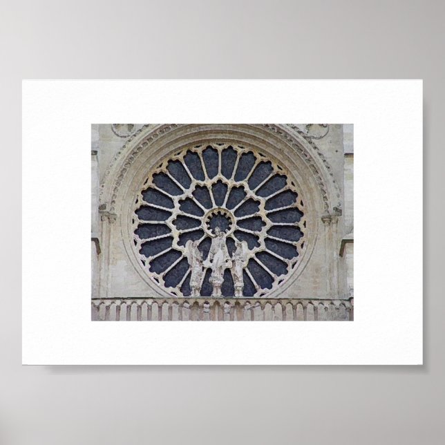 Póster Notre Dame Up Close (Frente)