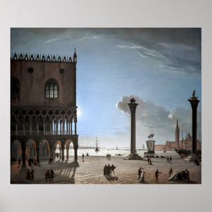 Póster Notturno (Venecia)