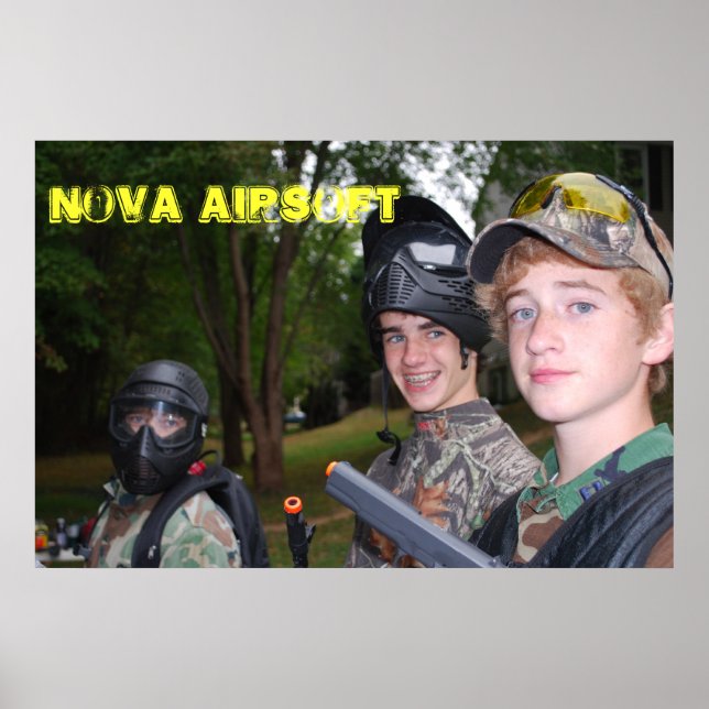 Póster Nova airsoft poster (Frente)