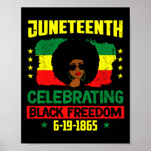 Póster Novecientos años de historia de la libertad negra