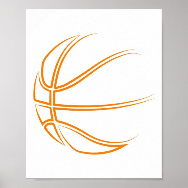 Póster Novedad de baloncesto - Baloncestista (Frente)