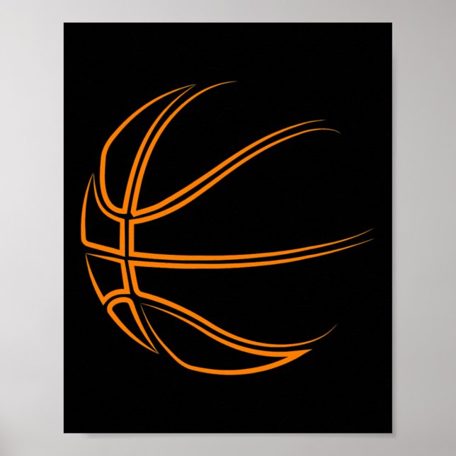 Póster Novedad de baloncesto - Baloncestista (Frente)