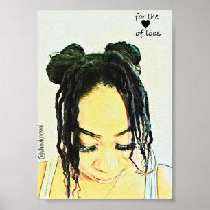 Póster Novela ahsek por amor a las locs 5