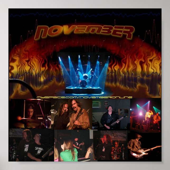 Póster NOVEMBER POSTER!!!, ... - Customized (Frente)