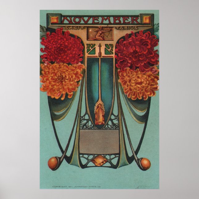 Póster November - Sagittarius (Frente)