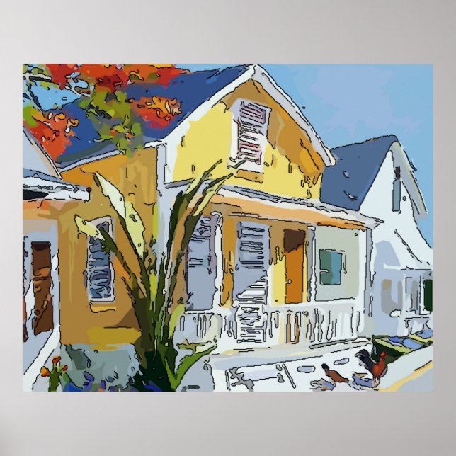 Póster Noveno Ward Rooster (Frente)