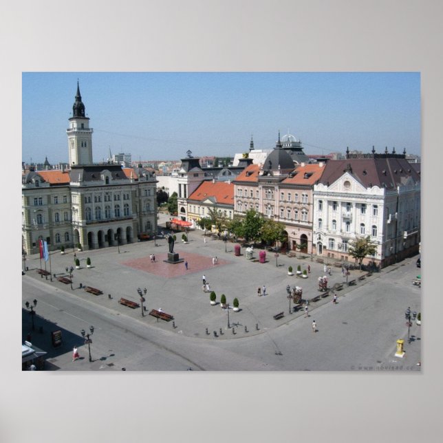 Póster Novi Sad Vojvodina (Frente)