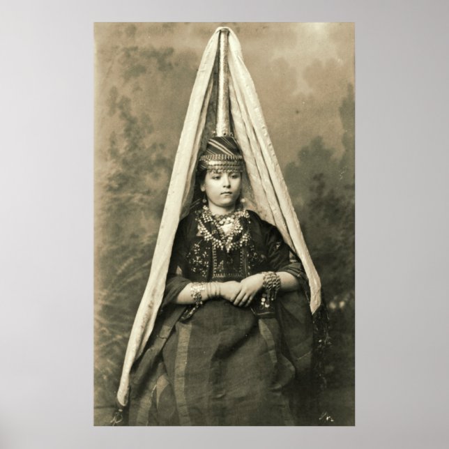 Póster Novia de tambores del Monte Líbano 1910 (Frente)