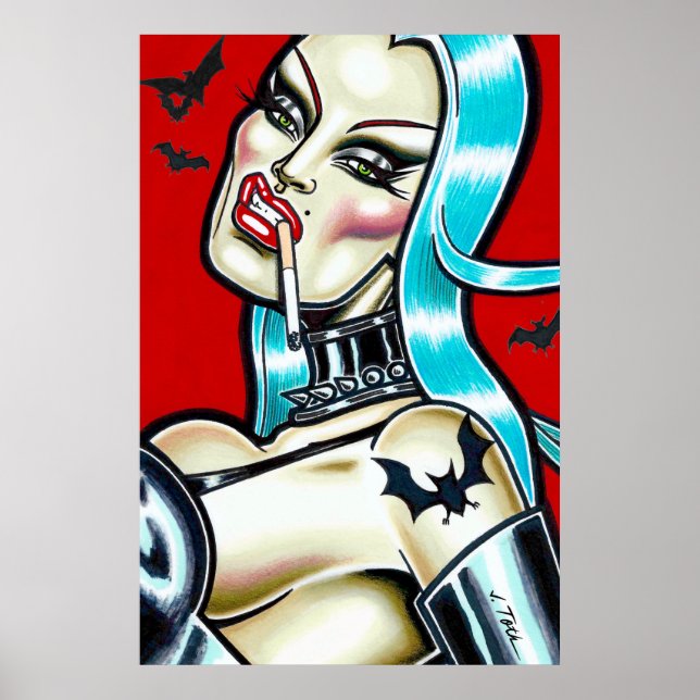 Póster Novia de vampiro (Frente)