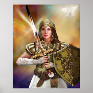 Póster Novia del guerrero de Cristo