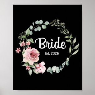 Póster Novia Est. Regalos de parejas de Bodas de novias d